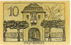 Boppard - Stadt - 31.12.1920 - 10 Pfennig