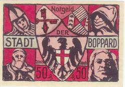 Boppard - Stadt - 30.3.1921 - 50 Pfennig
