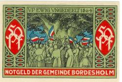 Bordesholm - Gemeinde - 30.6.1921 - 31.12.1921 - 50 Pfennig