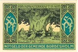 Bordesholm - Gemeinde - 30.6.1921 - 31.12.1921 - 50 Pfennig