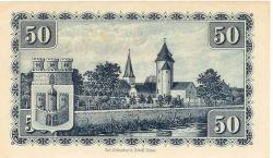 Borken - Stadt - 21.9.1918 - 50 Pfennig