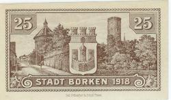Borken - Stadt - 1.4.1920 - 25 Pfennig