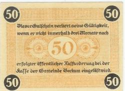 Borkum - Gemeinde - 28.6.1917 - 10 Pfennig