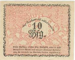 Borkum - Gemeinde - 10.6.1918 - 10 Pfennig