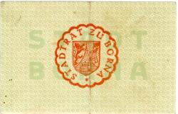 Borna - Stadt - - 31.12.1918 - 50 Pfennig