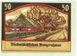 Borstel (heute: Borstel-Hohenraden) - Gemeinde - -- - 50 Pfennig