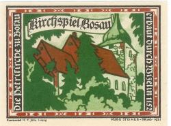 Bosau - Kirchspiel - 15.5.1921 - 1 Mark 