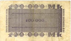 Bottrop, Gladbeck, Osterfeld - Städte - 5.8.1923 - 100000 Mark