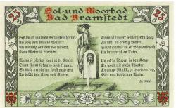Bramstedt (Bad) - Stadt - 7.12.1920 - 25 Pfennig