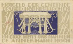 Brande-Hörnerkirchen - Gemeinde - - 31.12.1921 - 30 Pfennig