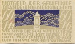 Brande-Hörnerkirchen - Gemeinde - - 31.12.1921 - 60 Pfennig