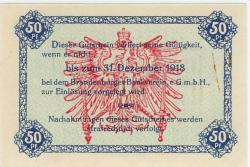 Brandenburg - Brandenburger Bankverein - 1.5.1917 - 31.12.1919 - 1/2 Mark