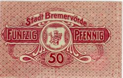 Bremervörde - Stadt - -- - 50 Pfennig 