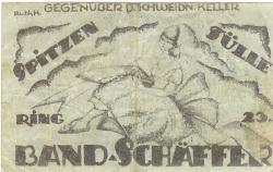 Breslau (heute: PL-Wroclaw) - Städtische Straßenbahn - 1.12.1920 - 50 Pfennig