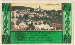 Bückeburg - Jäger-Appell Ausschuss - - 15.10.1921 - 1 Mark 
