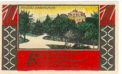 Bückeburg - Jäger-Appell Ausschuss - - 15.10.1921 - 1 Mark