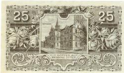 Burg - Stadt - 1.10.1918 - 25 Pfennig 