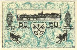 Buxtehude - Stadt - - 1.10.1920 - 50 Pfennig