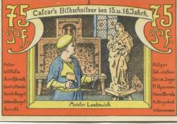 Calcar (heute: Kalkar) - Stadt - 1922 - 75 Pfennig 