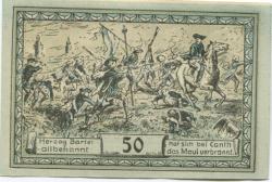 Canth (heute: PL-Katy Wroclawskie) - Stadt - -- 50 Pfennig