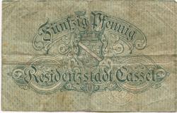 Cassel (heute: Kassel) - Stadt - -- - 50 Pfennig