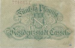 Cassel (heute: Kassel) - Stadt - -- - 50 Pfennig 