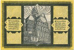 Cassel (heute: Kassel) - Stadt - 27.9.1922 - 100 Mark 