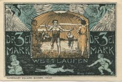 Celle - Sportverein Eintracht von 1919 und SV von 1910 eV - 1.12.1921 - 3 Mark