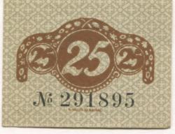 Chemnitz - Amtshauptmannschaft - - 31.12.1920 - 25 Pfennig