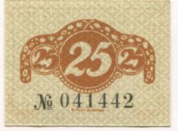Chemnitz - Amtshauptmannschaft - - 31.12.1920 - 25 Pfennig