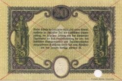 Chemnitz - Stadt - 28.10.1918 - 20 Mark