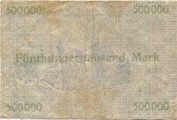 Chemnitz - Stadt - 10.8.1923 - 500000 Mark