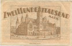 Chemnitz - Stadt - 24.8.1923 - 200000 Mark