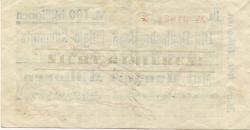 Chemnitz - Darmstädter und Nationalbank KaA, Filiale Chemnitz - 25.9.1923 - 100 Millionen Mark 