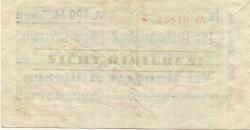 Chemnitz - Darmstädter und Nationalbank KaA, Filiale Chemnitz - 25.9.1923 - 100 Millionen Mark