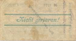 Chemnitz - Dresdner Bank, Filiale Chemnitz - 26.7.1923 - 1 Million Mark 