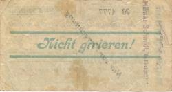 Chemnitz - Dresdner Bank, Filiale Chemnitz - 26.7.1923 - 1 Million Mark