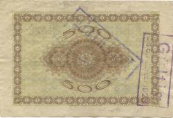 Chemnitz - Pöge Elektricitäts-AG, Dorfstr. 52 - 11.9.1922 - 5.2.1923 - 500 Mark