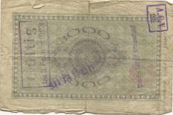 Chemnitz - Pöge Elektricitäts-AG, Dorfstr. 52 - 11.9.1922 - 5.2.1923 -1000 Mark