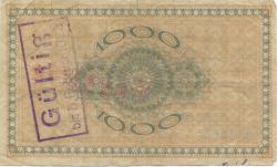 Chemnitz - Pöge Elektricitäts-AG, Dorfstr. 52 - 26.10.1922 - 5.2.1923 - 1000 Mark