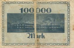 Chemnitz - Zimmermann-Werke AG, Rochlitzer Str. 32 - 26.7.1923 - 31.8.1923 - 100000 Mark