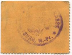 Christburg - Stadt - 1.10.1920 - 50 Pfennig