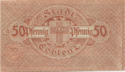 Coblenz (heute: Koblenz) - Stadt - 1.1.1919 - 50 Pfennig