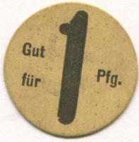 Coblenz (heute: Koblenz) - Tietz AG - -- 1 Pfennig