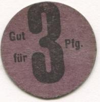 Coblenz (heute: Koblenz) - Tietz AG - -- 3 Pfennig