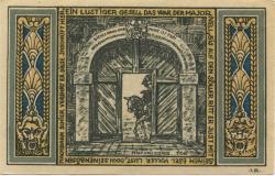 Coblenz-Neuendorf (heute: Koblenz) - Denkmalsausschuss - 1.10.1921 - 75 Pfennig
