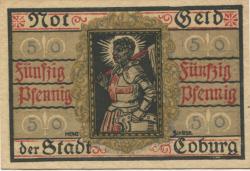 Coburg - Stadt - 1919 - 50 Pfennig