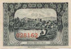 Cochem - Kreis - April 1921 - 10 Pfennig