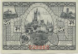 Cochem - Kreis - April 1921 - 25 Pfennig