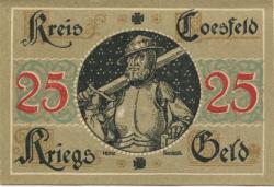 Coesfeld - Kreis - -- 25 Pfennig